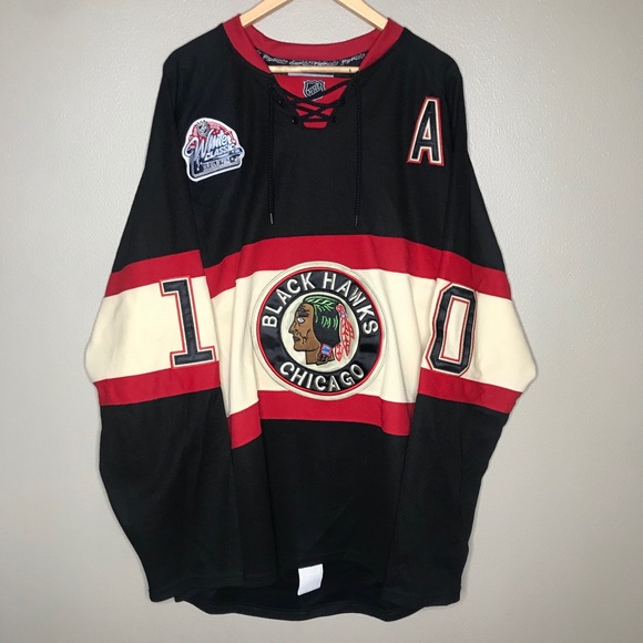 Reebok Other - CCM Reebok NHL Winter Classics Black Hawk Jersey
